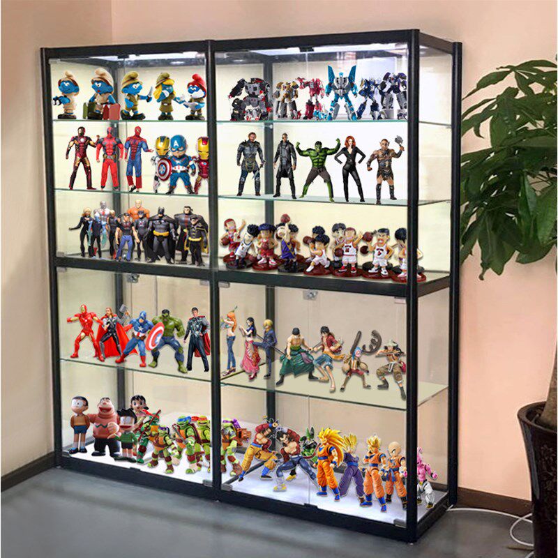 展示柜玻璃柜样品展柜产品展架礼品模型展示架工厂展厅展示架