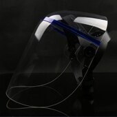 全透明有机玻璃防护面罩防溅防烫伤防冲击厨房炒菜面罩