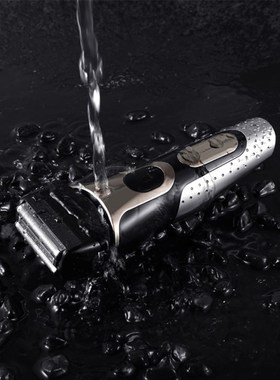 朗夫RF710男士电动剃须刀往复式三刀头充电刮胡刀胡须刀剃胡子刀