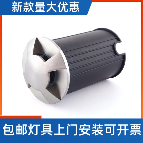 1W台阶灯3WLED透光地埋灯水下灯地脚灯踏步灯不锈钢水下地埋工厂