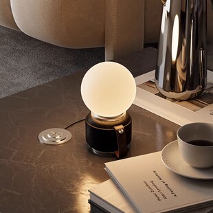 中古风卧室床头设计师卧室睡眠灯桌灯便携式充电复古台灯氛围灯