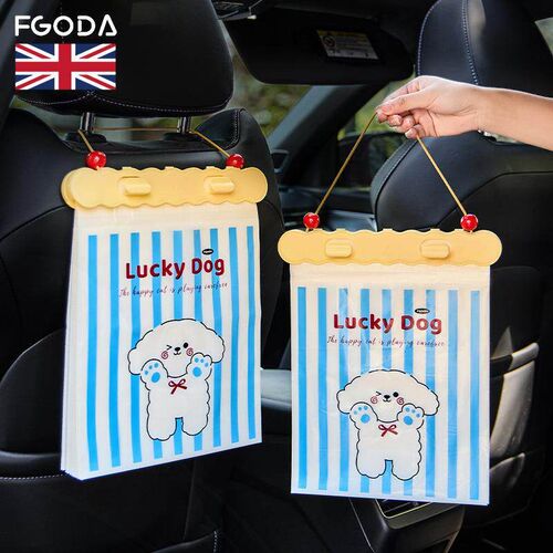 Hangable Car Trash Bag, In-Car Trash Bin, Portable Clean Bag