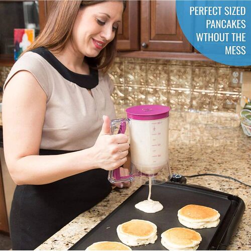 Pancake Cupcake Batter Dispenser Flour Paste Dispenser Measu