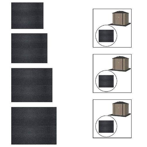 Outdoor Storage Shed Floor Mat Dustproof Foldable Anti Slip
