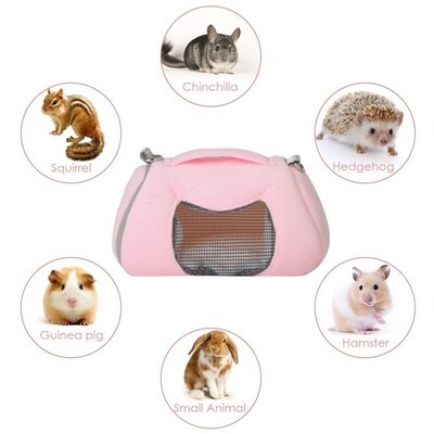 Hamster Carrier Bag Portable Single Shoulder Rabbits Travel