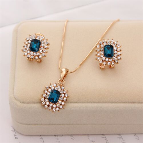 Hesiod Women Austrian Crystal Luxury Alloy Rhinestone Jewelr