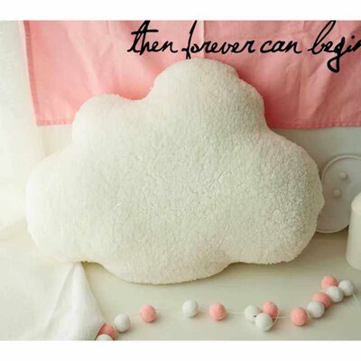 Style Soft Nordic Clouds Throw Pillows Living Room Sofa Bedr