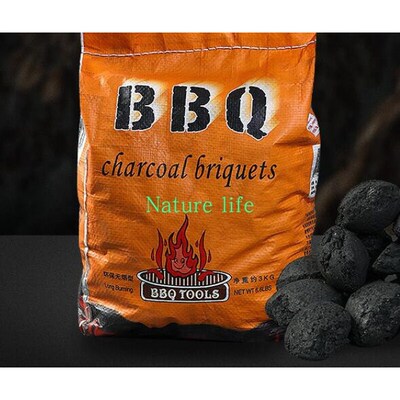 5kg Barbecue Charcoal Briquettes Sack  BBQ Coal Briquette