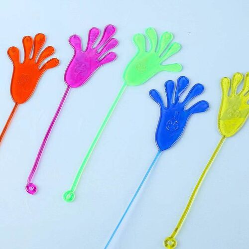 Elastic Stretchy Sticky Hand Toy, Sticky Palm Climbing Wall