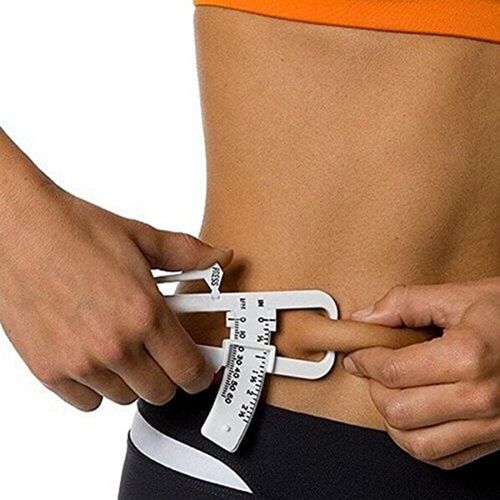 1PCS Crossfit Body Fat Loss Tester Calculator Fitness Calipe