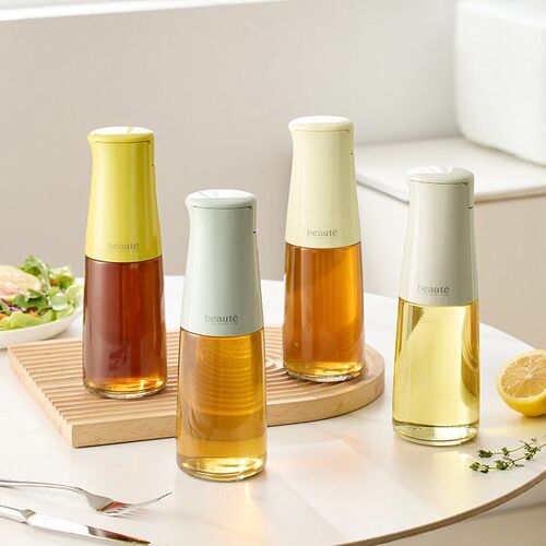 Oil Pot Automatic Opening And Cclosing Leak-proof Household