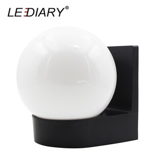LEDIARY Outdoor Garden Porch Wall Lights IP54 E27 100-240V W