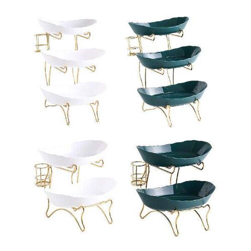 Modern Fruit Bowl Basket Holder Rack Tea Platter Serving
