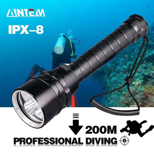 Powerful LED Diving Flashlight Super 8000LM 3/5LED Professio