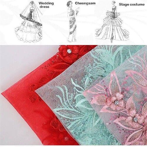 Sequins Flower Sequin Embroidery Sequined Embroidery