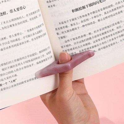 Thumb Book Support Book Page Holder School Supplies Reading