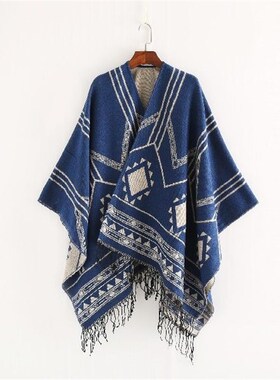 2024 Cloak Poncho Capes New Indian Nepalese Style Geometric