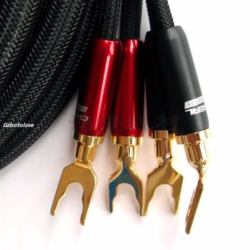 Choseal LB 5108 6N OCC Audiophile HIFI Speaker Cable banana