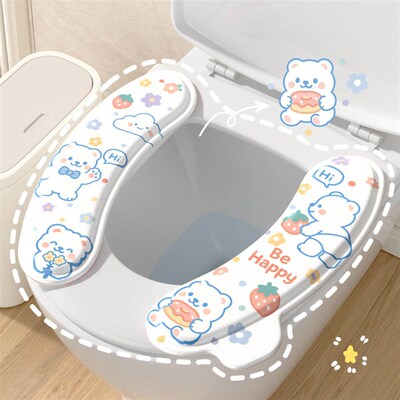 New Cartoon Toilet Seat Cover Four Seasons Universal Toilet