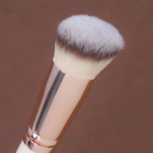 Maange 3Pcs Makeup Brushes + 2Pcs Triangle Powder Puff Set