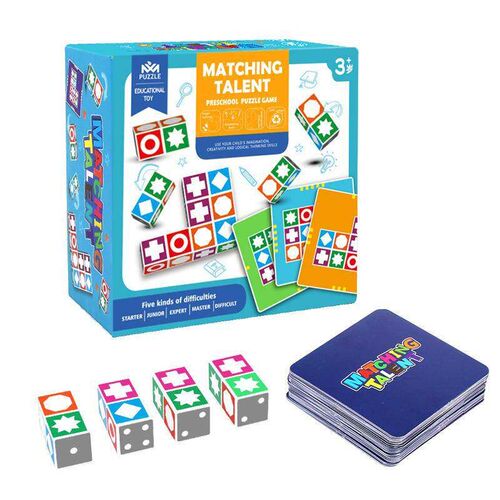 BWMB GROUP FUNTACTICS Matching Talent Puzzle Game,Fami