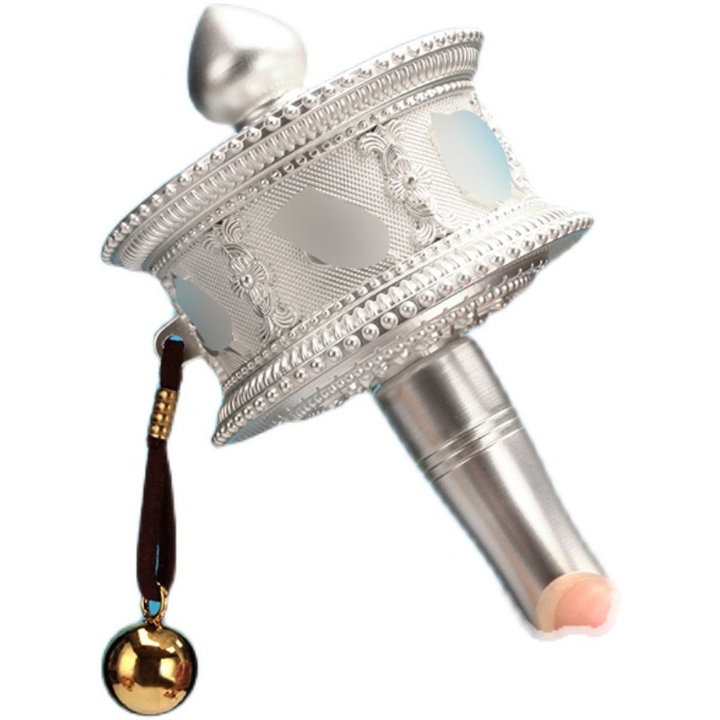 德田手摇转金轮静音善云多款锌合金电镀工艺家用摆件西藏转桶筒,家居饰品,桌面摆件,淘宝优惠券,粉丝福利购,淘宝优惠卷