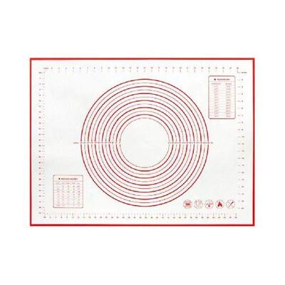 Silicone Baking Mat Portable Replacement Washable Scaled