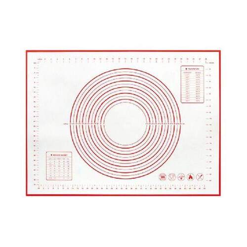 Silicone Baking Mat Portable Replacement Washable Scaled