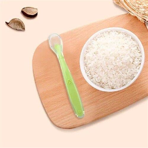 Baby Soft Silicone Spoon Candy Color Spoon Children Food