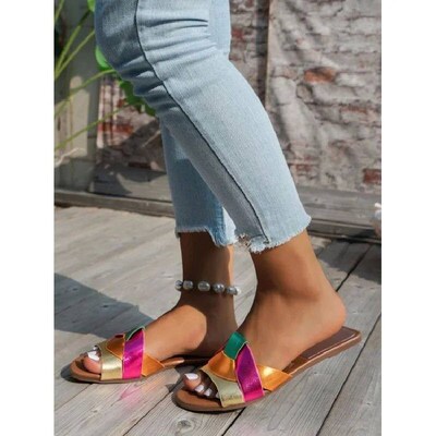 New arrivalplus size36-43 flats outdoor indoor flip-flops
