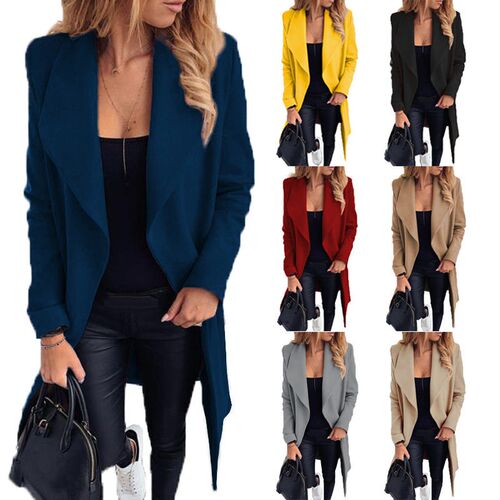 2025 Plus Size Womens Fashion Lace-up Laps Solid lor Woolen