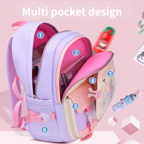 55L New Girls School Bag Primary School Bags Children Backpa