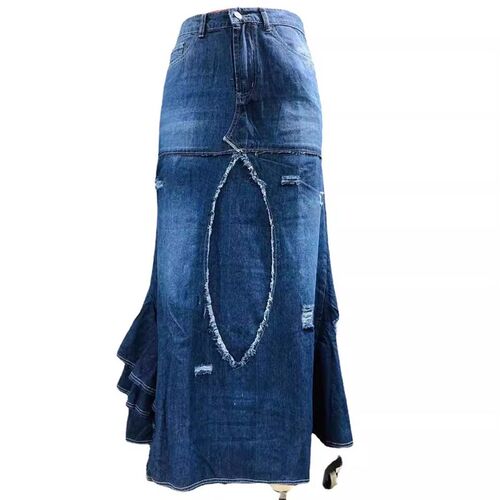 Large Skirt Long Dress Fashion Week Personalized mforle Casu