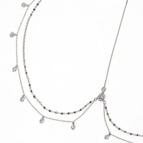 Stonefans Fashion Boho Crystal Head Chain Wedding Hair Acces