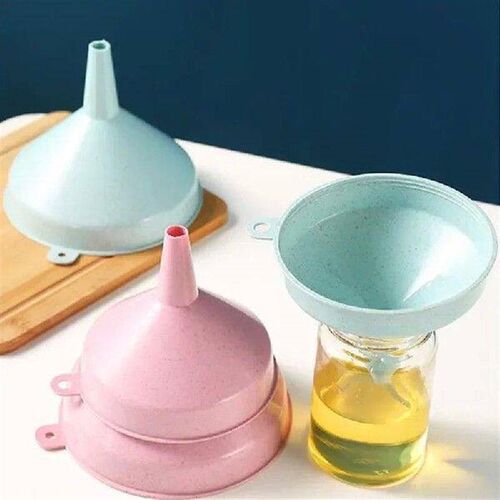 Kitchen Funnel for Oil Filling Bottles Colorful Large
