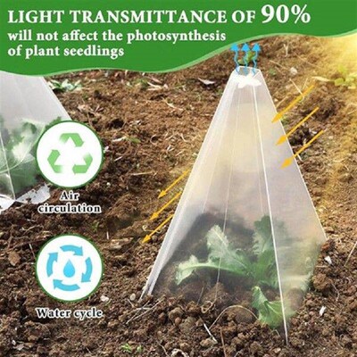 Garden Cloches for Plants Reusable Ventilated Plant Cloches