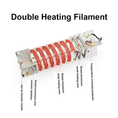 New  hot air gun temperature control stepless temperature ad