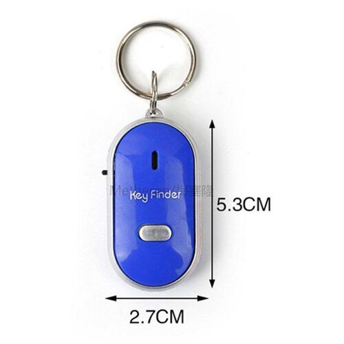 Key Finder Anti-Lost Smart Key With LED Torch Whistle Key Fi