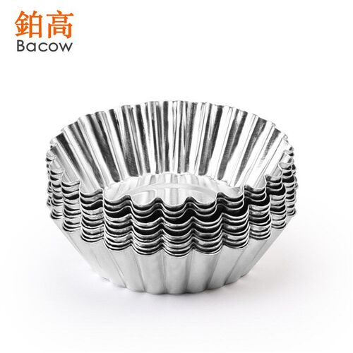 10pcs Cupcake Egg Tart Mold Pudding Cake Baking Pastry Mould
