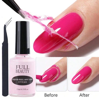 15ml Peel Off Latex Antifreezing Nail Liquid Anti-overflow G