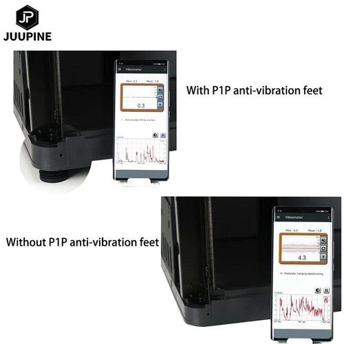 Feet For For Bambu Lab P1S Bambulab X1 Carbon Anti Vibration