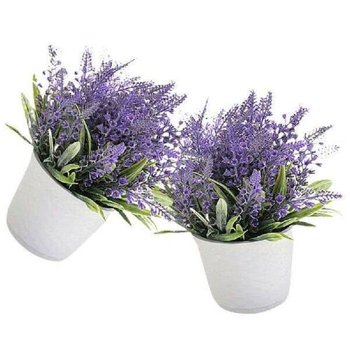 Lavender Flowers Artificial Plant Plants Outdoor Fake