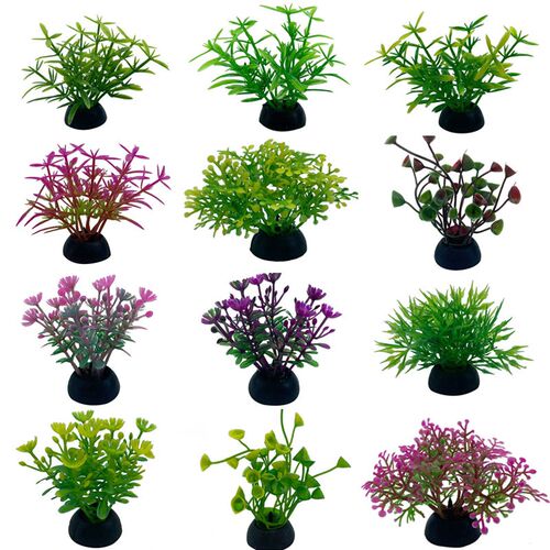Artificial Plants Aquarium Decor Simulation Water Weeds Orna