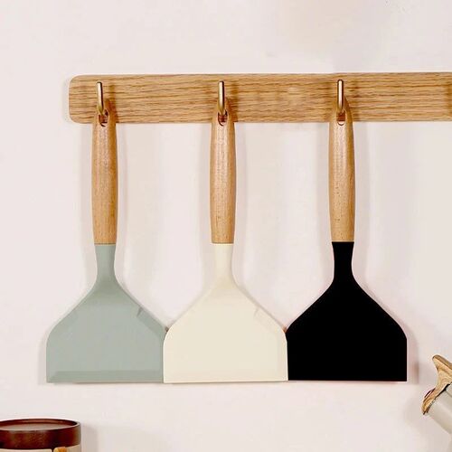 Silicone Spatula Cooking Utensils Beef Meat Egg Kitchen Scra