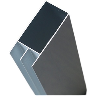 瓷砖橱柜1.4 铝合金大山槽管双槽立柱卡槽条灶台框架铝封边条铝材