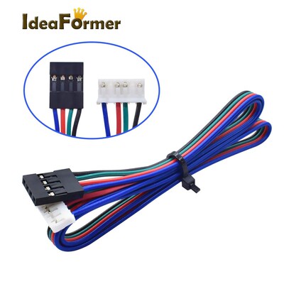 1Pcs 10cm/50cm/100cm/150mm Stepper Motor Cables 6pin PH2.0-4