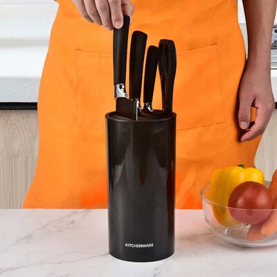 1PC Knife Holder Stand Multifunctional Knives Storage Rack H