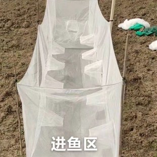 自动进鱼网箱白条餐条水库小杂鱼专用草鱼苗鱼苗泥鳅专用新款
