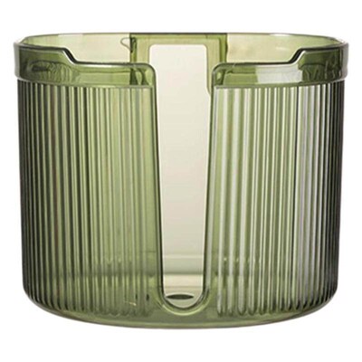 Wall-mounted storage box for roll paper, facial tissues, and