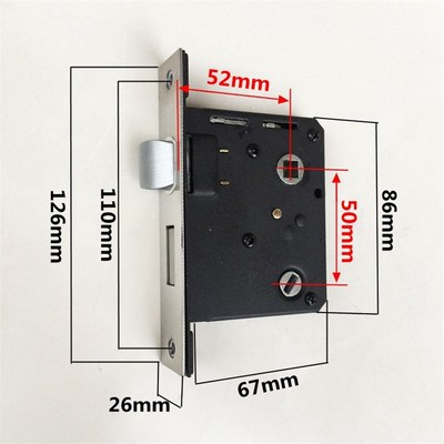 高利天宇高档舌锁体把手室内木门插芯锁体锁具配件